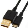 imageAmazon Basics USBA to Micro USB Charging Cable 480Mbps Transfer Speed with GoldPlated Plugs USB 20 10 Foot Black10 Feet