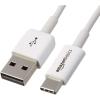 imageAmazon Basics USBC to USBA 20 Fast Charger Cable 480Mbps Speed USBIF Certified for Apple iPhone 1615 iPad Samsung Galaxy Tablets 3 Foot BlackWhite