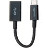 imageAmazon Basics USBC to USBA 31 Gen1 Female Adapter Cable Converter 5Gbps HighSpeed USBIF Certified for Laptops Tablets Phones iPhone 1615 WhiteBlack