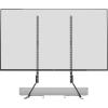imageAmazon Basics Universal TV Stand Black  Height Adjustable up to 77 inch Compatible with soundbars Hold up to 80 lbs