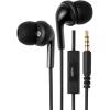 imageAmazon Basics Wired Earbuds with Microphone In Ear Headphones USBC 42 ft long cable SML Ear Tips One size Black35mm Aux