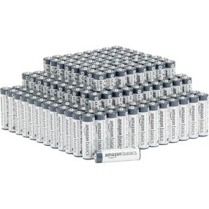 imageAmazon Basics AA Industrial alkaline Batteries 450 Count 3 Pack of 150150 Count Pack of 1