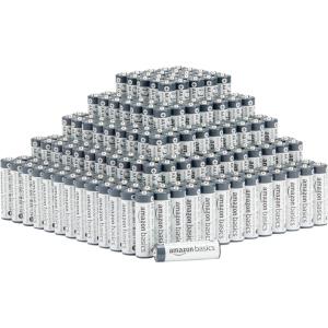 imageAmazon Basics AA Industrial alkaline Batteries 450 Count 3 Pack of 150250 Count Pack of 1