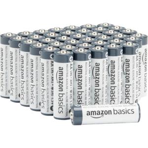 imageAmazon Basics AA Industrial alkaline Batteries 450 Count 3 Pack of 15040 Count Pack of 1