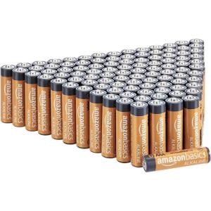 imageAmazon Basics AAA HighPerformance Alkaline Batteries 1000 Count 10 Packs of 100100 Count Pack of 10