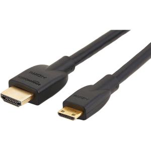 imageAmazon Basics High Speed Mini HDMI Source to HDMI Display Cable 18 m Black1Pack