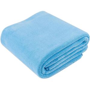 imageAmazon Basics Microfiber Car Drying Towel 36quotL x 25quotW GrayBlue