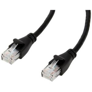 imageAmazon Basics RJ45 Cat 6 Ethernet Patch Cable 1Gpbs Transfer Speed GoldPlated Connectors 5 Foot  Pack of 5 Black3 Foot