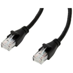 imageAmazon Basics RJ45 Cat 6 Ethernet Patch Cable 1Gpbs Transfer Speed GoldPlated Connectors 5 Foot  Pack of 5 Black5 Foot