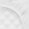 imageAmazon Basics 100 Cotton Jersey Knit Fitted Crib Sheet for Boys and Girls fits Standard Crib and Toddler Mattress Breathable Super Soft 28 x 52 Inches PinkWhite