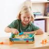 imageAmazon Basics 11 Piece Moldable Sensory Sand Toy Kit with Castle Molds and Tools 3lbs Blue Color for Kids Ages 3 and UpNatural Sand
