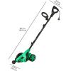 imageAmazon Basics 12 Amp 75quot Double Edge Bladed Electric Corded Lawn Edger 4420 RPMPreviously Denali brand