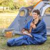 imageAmazon Basics 30F Cool Weather Sleeping Bag 75 Inches x 33 Inches Blue
