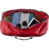 imageAmazon Basics 32quot Extra Large Foldable Duffle Bag for Travel ampamp Storage with ExteriorInterior Zippered Pockets LightweightDurable Nylon Material 50LBS Capacity 9254 Cubic Inch 150L RedRed