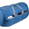 imageAmazon Basics 32quot Extra Large Foldable Duffle Bag for Travel ampamp Storage with ExteriorInterior Zippered Pockets LightweightDurable Nylon Material 50LBS Capacity 9254 Cubic Inch 150L RedNavy Blue
