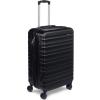 imageAmazon Basics 3Piece Set 21quot 26quot 30quot Hardshell Suitcases With Wheels Expandable For Up to 25 More Space With ScratchResistant Surface Four Multidirectional Wheels Light BlueBlack