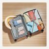 imageAmazon Basics 3Piece Set 21quot 26quot 30quot Hardshell Suitcases With Wheels Expandable For Up to 25 More Space With ScratchResistant Surface Four Multidirectional Wheels Light BlueRose Gold