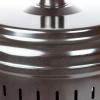 imageAmazon Basics 46000 BTU Outdoor Propane Patio Heater with Wheels Commercial ampamp Residential Slate Gray with Water Tank 321 x 321 x 913 inches LxWxHHavana Bronze