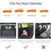 imageAmazon Basics Adjustable Dog Car Barrier for Vehicles 5972 x 520 x 1646 in BlackBlack