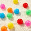 imageAmazon Basics BPA Free CrushProof Plastic Ball Pit Balls with Storage Bag Toddlers Kids 12 Months Pack of 400 Balls 6 Pastel Colors6 Bright Colors