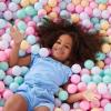 imageAmazon Basics BPA Free CrushProof Plastic Ball Pit Balls with Storage Bag Toddlers Kids 12 Months Pack of 400 Balls 6 Pastel Colors6 Pastel Colors