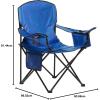 imageAmazon Basics Camping ChairX Large  Padded  Blue