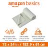imageAmazon Basics Camping and Hiking Towel Microfiber Towel 72quot L x 24quot W Fog Green