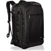 imageAmazon Basics CarryOn Travel Backpack  Black ampamp 4 Piece Packing Travel Organizer Cubes Set Black