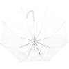 imageAmazon Basics Clear Umbrella for Rain Round Bubble Umbrella for Wedding With Wide Coverage 35quot Canopy Diameter Auto Open Strong Fiberglass Frame Steel Shaft Spoke Protectors for SafetyClear
