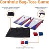 imageAmazon Basics Cornhole Set BlueRed