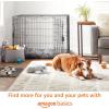 imageAmazon Basics Dog Poop Bags with Dispenser 270 Count Enhanced for Guaranteed Leakproof Lavender Scented Includes Leash ClipLavender