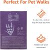 imageAmazon Basics Dog Poop Bags with Dispenser 270 Count Enhanced for Guaranteed Leakproof Lavender Scented Includes Leash ClipPremium Lavender