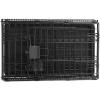 imageAmazon Basics Durable Foldable Collapsible Portable Metal Wire Dog Crate with Tray Single Door with Divider Panel Easy to Assemble ampamp Clean 36 x 23 x 25 in Black220L x 130W x 160H