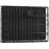 imageAmazon Basics Durable Foldable Collapsible Portable Metal Wire Dog Crate with Tray Single Door with Divider Panel Easy to Assemble ampamp Clean 36 x 23 x 25 in Black24 x 18 x 20 in