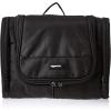 imageAmazon Basics Hanging Travel Toiletry Bag Organizer Shower Dopp Kit Black ampamp 4 Piece Packing Travel Organizer Cubes Set Black