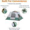 imageAmazon Basics Instant Camping Tent with Rainfly WeatherResistant Quick Setup6 Person