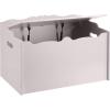 imageAmazon Basics Kids Toy Box Wooden Organizer Storage Chest Pink 30quot x 18quot x 19quotGray