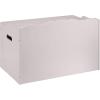 imageAmazon Basics Kids Toy Box Wooden Organizer Storage Chest Pink 30quot x 18quot x 19quotGray