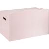 imageAmazon Basics Kids Toy Box Wooden Organizer Storage Chest Pink 30quot x 18quot x 19quotPink