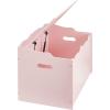 imageAmazon Basics Kids Toy Box Wooden Organizer Storage Chest Pink 30quot x 18quot x 19quotPink