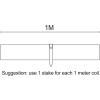 imageAmazon Basics Landscape Edging Coil pack of 10 Stakes 5 inch x 40FT Brown5