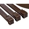 imageAmazon Basics Landscape Edging Coil pack of 10 Stakes 5 inch x 40FT Brown5
