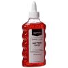 imageAmazon Basics Liquid Washable Glitter Glue Assorted Colors Purple Pink Red Blue 177ml 6 oz Each 4CountRed Yellow Blue