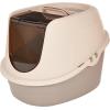 imageAmazon Basics NoMess Hooded Cat Litter Box Standard Multicolor 21 in x 16 in x 15 inMulticolor