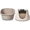 imageAmazon Basics NoMess Hooded Cat Litter Box Standard Multicolor 21 in x 16 in x 15 inMulticolor