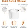imageAmazon Basics Pet Water Fountain with Stainless Steel Top 3L White 3 Filters included3L