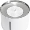 imageAmazon Basics Pet Water Fountain with Stainless Steel Top 3L White 3 Filters included3L