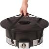 imageAmazon Basics Portable Propane Fire Pit 19 inch Round Gas for Patio 55000 BTU Carry Strapblack