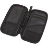 imageAmazon Basics RFIDblocking Passport Wallet Passport Holder for Travel 100 Nylon Material with Durable Zipper Closure Zippered Pockets Slots for Cards 10quotx5quot Black Solid