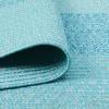 imageAmazon Basics Rectangular Outdoor Rug for Patio and Balcony 9 x 13 Foot 108 inches x 156 inches Gradient BlueGradient Blue